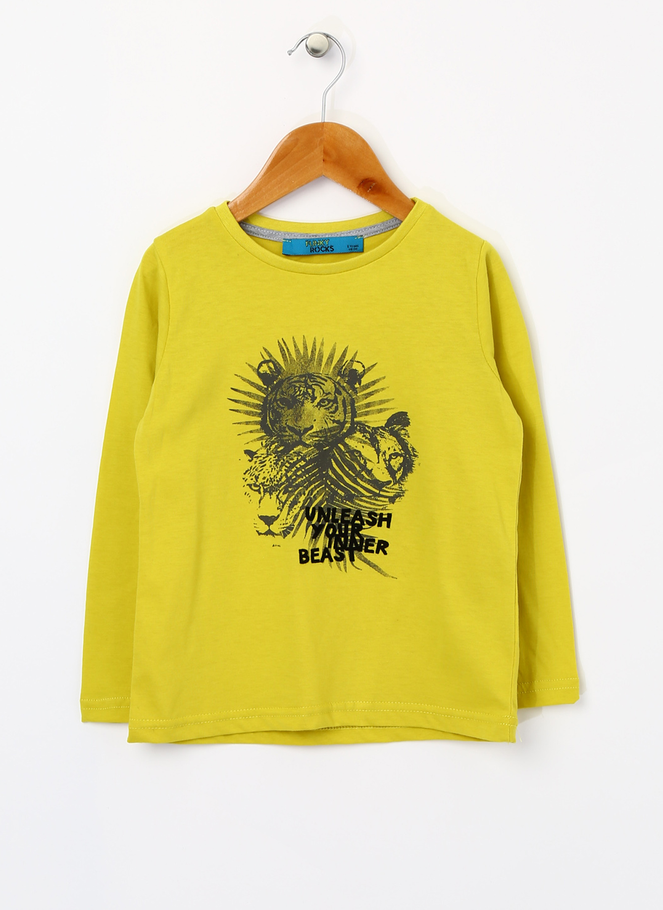 Funky Rocks Erkek Çocuk Baskılı Sarı T-Shirt 7-8 Yaş 5001628741005 Ürün Resmi
